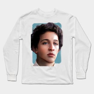 Russian Poet Aleksandr Blok illustration Long Sleeve T-Shirt